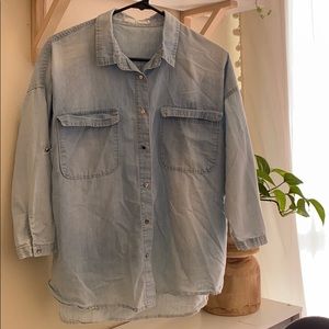 Ellison chambray button up shirt
